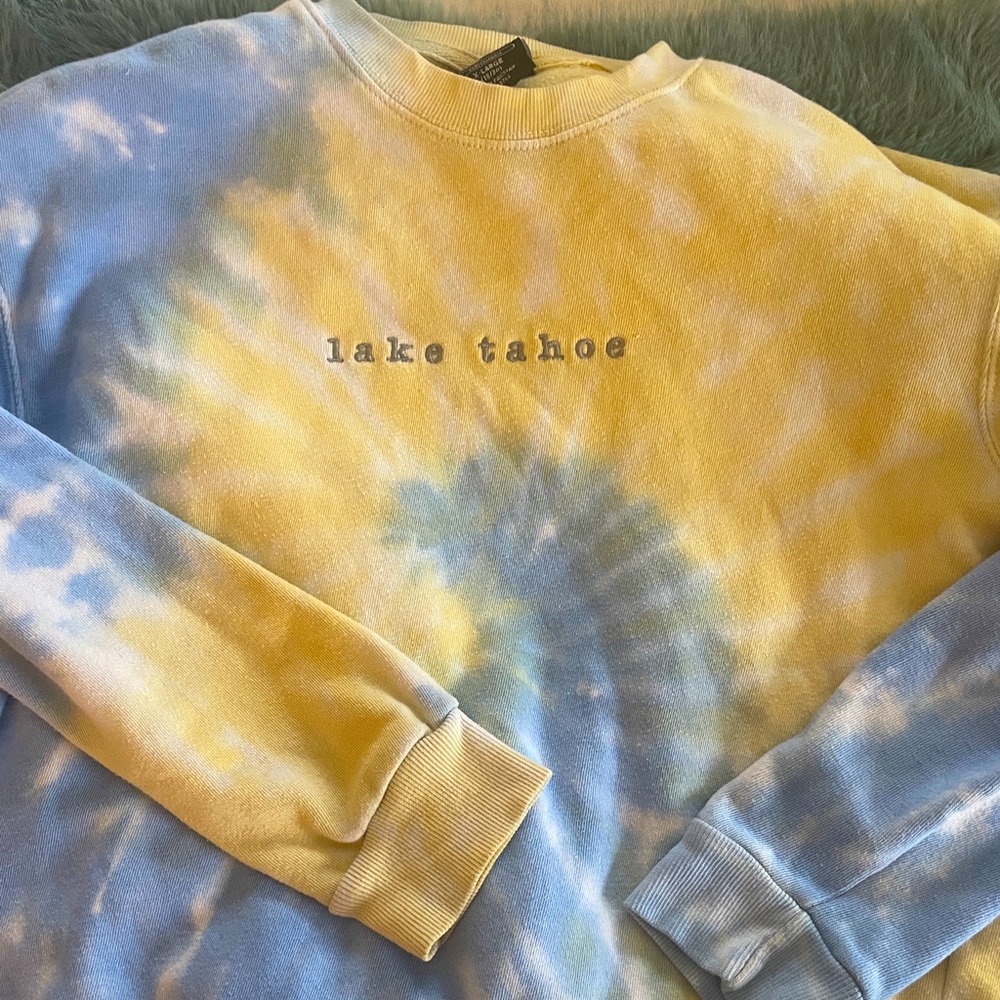 Tie-Dye Lake Tahoe Sweatshirt